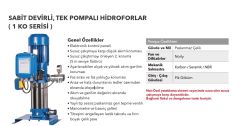 ETNA 1 KO 10/10-40  - 5.5 HP 380V TEK POMPALI PASLANMAZ ÇELİK GÖVDELİ ÇOK KADEMELİ SESSİZ DİK MİLLİ HİDROFOR