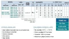 MOMENTUM, MB2-70/185, 2.5HP, PASLANMAZ ÇİFT KADEME POMPA, 380V