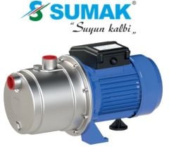 SUMAK, SMINOX 150J, 1.5HP, 220V, KENDİNDEN EMİŞLİ, PASLANMAZ, JET POMPA