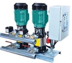 MASTER 2 MV 16/7 T - 2X7.5 HP- 380V - ÇİFT POMPALI DİKEY MİLLİ HİDROFOR