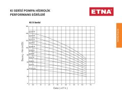 Etna KI 8/11-40  5.5Hp 380V Komple Paslanmaz Çelik Dik Milli Çok Kademeli Kompakt Yapılı İnline Bağlantılı Santrifüj Pompa - 2900 d/dk (Aisi 304)
