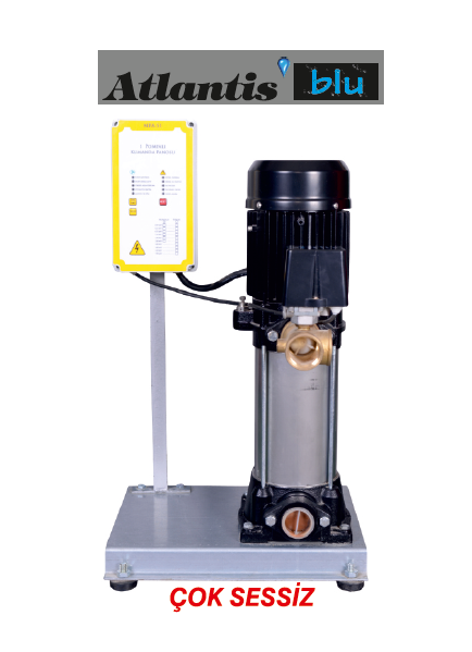 ATLANTİS YKDIK 7-6 KM 2.HP 220V TEK POMPALI PANOLU PAKET HİDROFOR