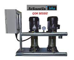 ATLANTİS YKDIK 14-12 KT 6.5 HP 380V ÇİFT POMPALI PANOLU PAKET HİDROFOR