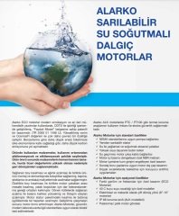 Alarko   ALK 10''  175      175Hp  380V    10'' Derin Kuyu Dalgıç Motor (Tek Motor)