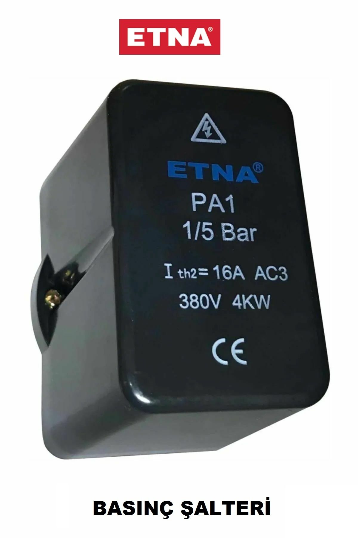 Etna PA1-Tahliyesiz  (1-5 Bar basınç aralığı) Hidrofor Ve Pompa Otomatik Basınç Şalteri