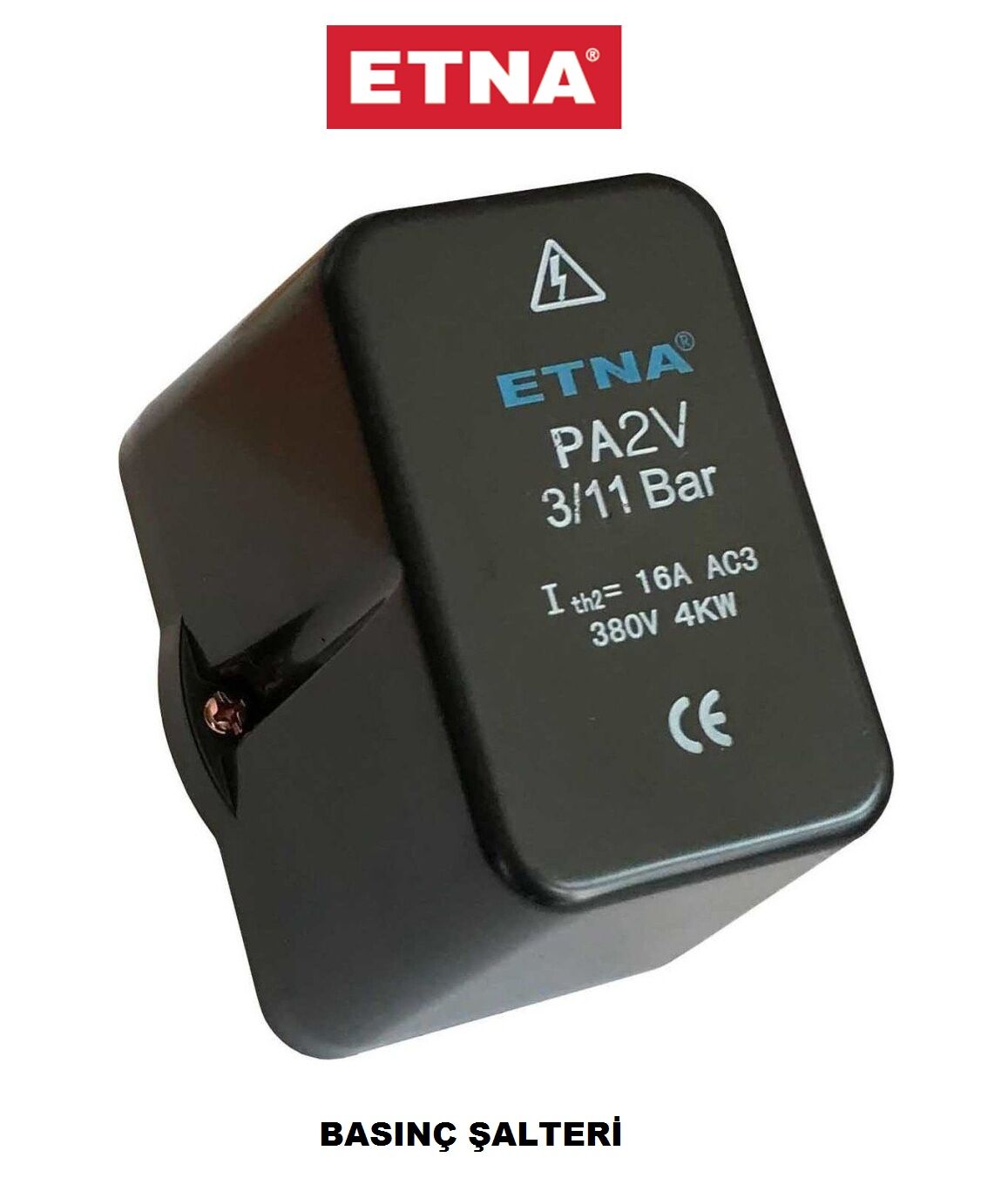 Etna PA2-PA2V (Tahliye valfli)  (3-11 Bar basınç aralığı) Hidrofor Ve Pompa Otomatik Basınç Şalteri