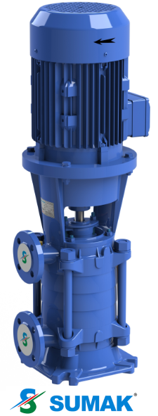 SHT40/5 25 HP 380V DÜŞEY MİLLİ KADEMELİ POMPA