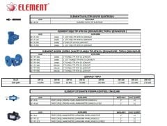 Element ELT-2C     2-8 Bar Tahliyeli  Trifaze Basınç Şalteri