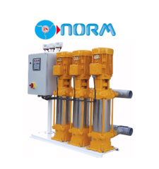 NORM NBH  3/1508 CT 3x15 HP 380V DÜŞEY 3 POMPALI TAM OTOMATİK PAKET HİDROFOR