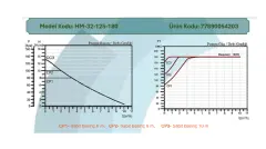 ARISSA HM-32-125-180 (180mm) 2'' FREKANS KONVERTÖRLÜ SİRKÜLASYON POMPA