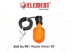 Element  FTE-2000A    20 mt  90 Derece Açılı Çalışan Kauçuk  Kablolu Atık Sıvı Flatörü