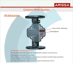 ARISSA HM-40-120/250 DN40 (250mm) FREKANS KONVERTÖRLÜ SİRKÜLASYON POMPA