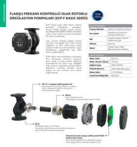 Etna ECP 65-120F DN65 Frekans Kontrollü Sirkülasyon Pompası