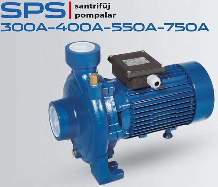 STAR SPS 400B T - 4 HP 380V TEK KADEMELİ SANTRİFÜJ POMPA