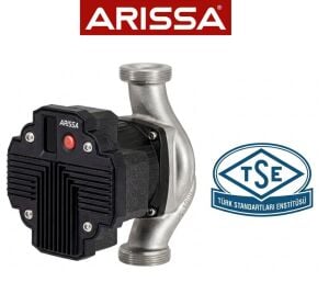 ARİSSA DHW-SS-HM-25-120-180 PASLANMAZ ÇELİK GÖVDELİ SICAK KULLANIM SUYU / RESİRKÜLASYON POMPASI