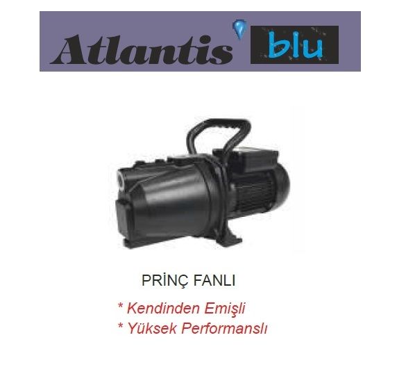 ATLANTİS BLU  JET 150M  - 1.5HP 220V  KENDİNDEN EMİŞLİ YÜKSEK PERFORMANSLI JET POMPA