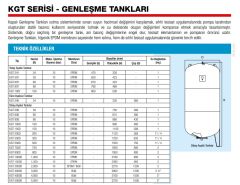 Alarko KGT 1500D  1500 Litre 10 Bar Dikey Model Kapalı Tip Hidrofor ve Genleşme Tankı