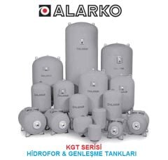 Alarko KGT 1500D  1500 Litre 10 Bar Dikey Model Kapalı Tip Hidrofor ve Genleşme Tankı