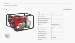 SOLAX LTP-50   2'' DÖRT ZAMANLI BENZİNLİ MOTOPOMP (SU MOTORU)