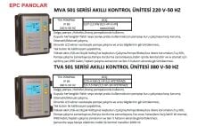 EPC TVA S01 SERİSİ - IP 65- 5,5-7,5 KW (7,5 HP-10 HP)TRİFAZE 380V-50 HZ TEK POMPALI PANO - AKILLI KONTROL ÜNİTESİ (Dalgıç pompa, hidrofor ve drenaj pompalarında kullanım.)
