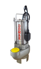 DOMAK ASM231 V4 1.5 HP 220V PASLANMAZ ÇELİK GÖVDELİ ATIK SU DALGIÇ POMPA