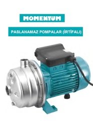 MOMENTUM WB2-70/150D -2HP-220V- YATAY KADEMELİ PASLANMAZ SANTRİFÜJ POMPA