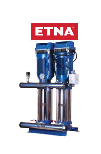 ETNA 2 HF KO 4/6-11 - 2x1.5 HP 380V İKİ POMPALI  FREKANS İNVERTÖRLÜ HİDROFOR