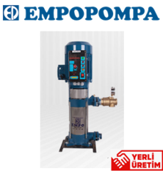 Empo EMH - 24  1X8 T     15Hp 380V   Tek Pompalı Dikey Milli  Hidrofor